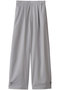 コクーンワイドパンツ ミディウミソリッド/MIDIUMISOLID l.gray