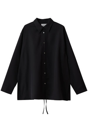 ミディウミソリッド/MIDIUMISOLIDのdrawstring shirt シャツ(110400/110403)