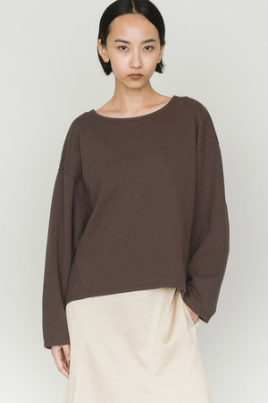 ミディウミソリッド/MIDIUMISOLIDのwide cocoon PO プルオーバー(110100/110103)