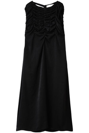 ミディウミソリッド/MIDIUMISOLIDのrandom shirring OP ワンピース(110500/110503)