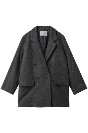 ミディウミソリッド/MIDIUMISOLIDのダブルブレストツイードジャケット(110800/110801)