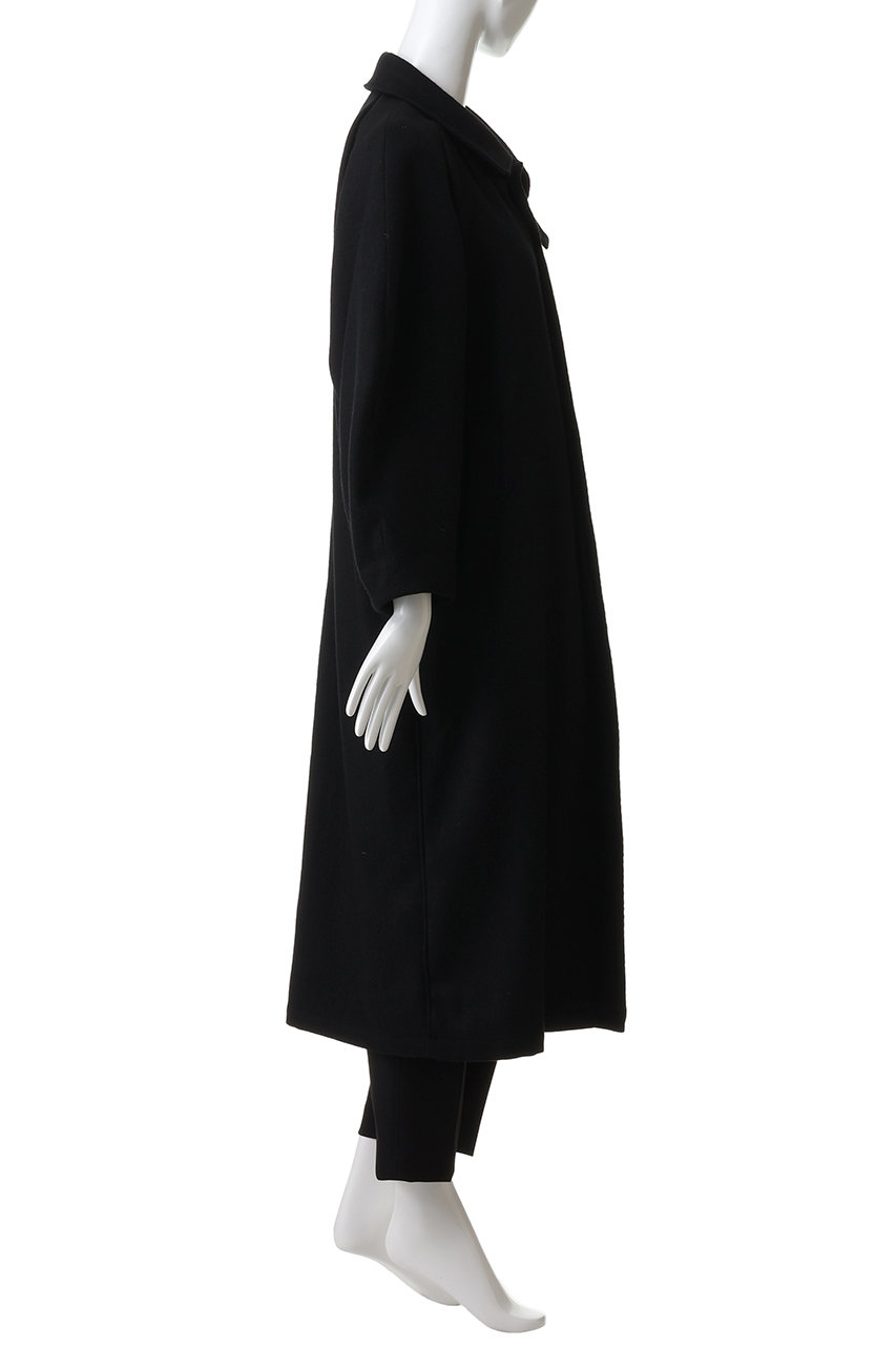 MIDIUMISOLID(ミディウミソリッド)｜ラグランロングコート/brown の