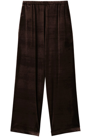 ミディウミソリッド/MIDIUMISOLIDのリラックスベロアパンツ(110600/110601)