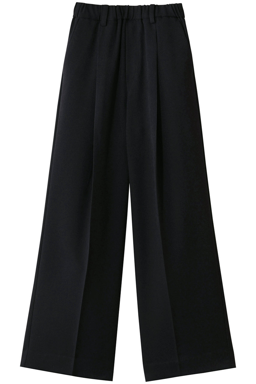 ミディウミソリッド/MIDIUMISOLIDのstraight easy PT パンツ(black/4-162201)