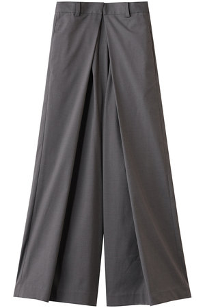 ミディウミソリッド/MIDIUMISOLIDのtucked wide PT パンツ(110600/110601)