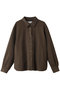 cutsew shirt シャツ ミディウミソリッド/MIDIUMISOLID brown