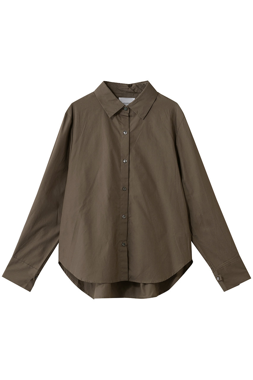 ミディウミソリッド/MIDIUMISOLIDのstrap cuffs shirt.R シャツ(khaki/4-132183)