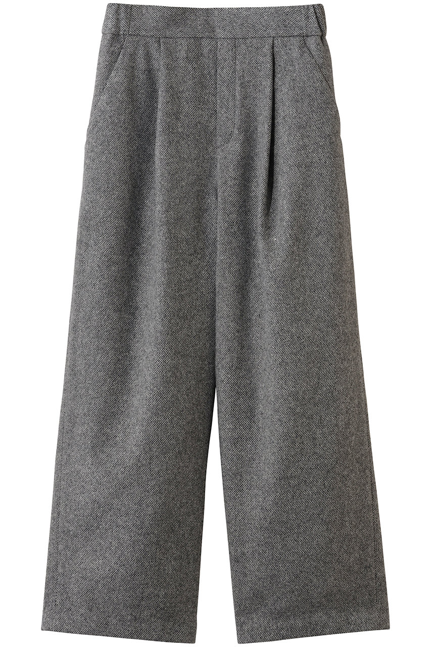 ミディウミソリッド/MIDIUMISOLIDのtweed wide easy PT パンツ(beige/4-162203A)