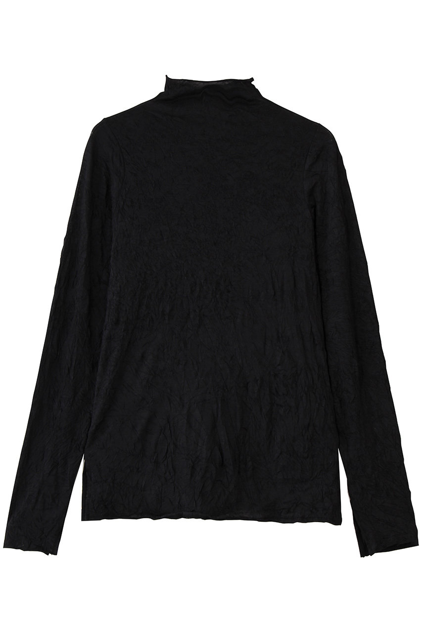 ミディウミソリッド/MIDIUMISOLIDのsheer high neck inner.S インナー(black/3-11207261)