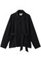 soutien collar shirt blouson ブルゾン ミディウミソリッド/MIDIUMISOLID black