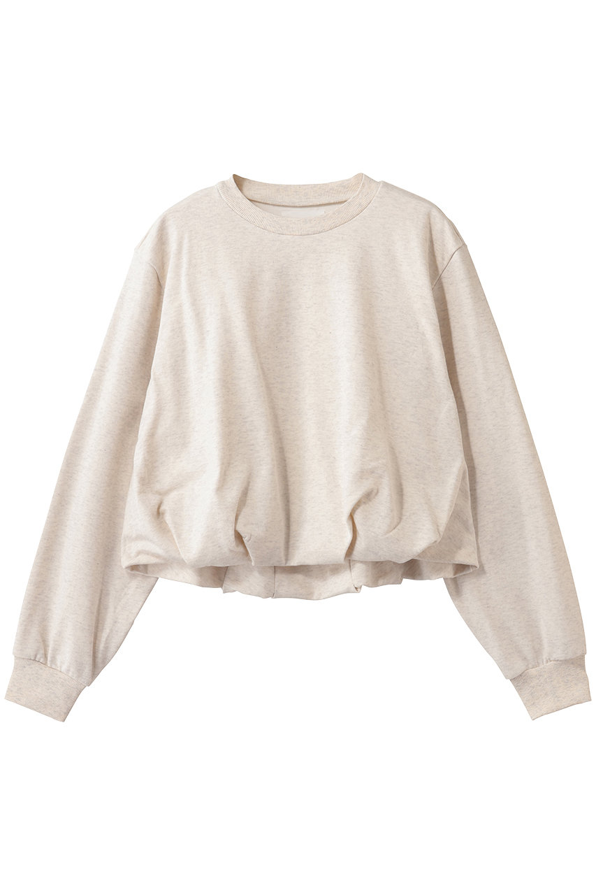 ミディウミソリッド/MIDIUMISOLIDのballoon sweat P/O プルオーバー(kinari/1-112220)