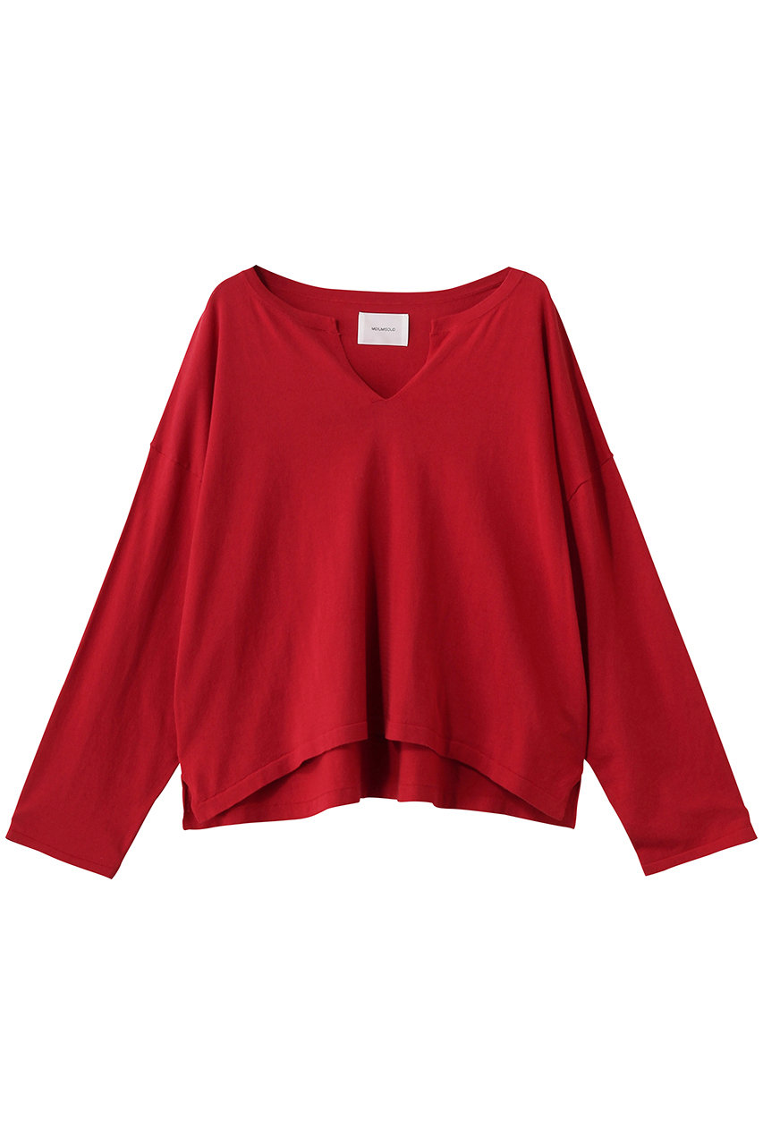 ミディウミソリッド/MIDIUMISOLIDのskipper wide P/O プルオーバー(red/1-122155)