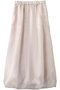 sheer long baloon SK スカート ミディウミソリッド/MIDIUMISOLID pink