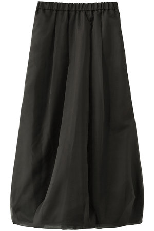 ミディウミソリッド/MIDIUMISOLIDのsheer long baloon SK スカート(110700/110703)