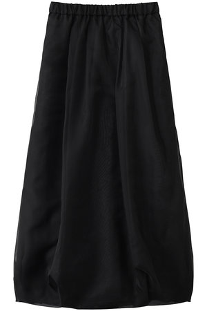 ミディウミソリッド/MIDIUMISOLIDのsheer long baloon SK スカート(110700/110703)