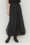 sheer long baloon SK スカート ミディウミソリッド/MIDIUMISOLID