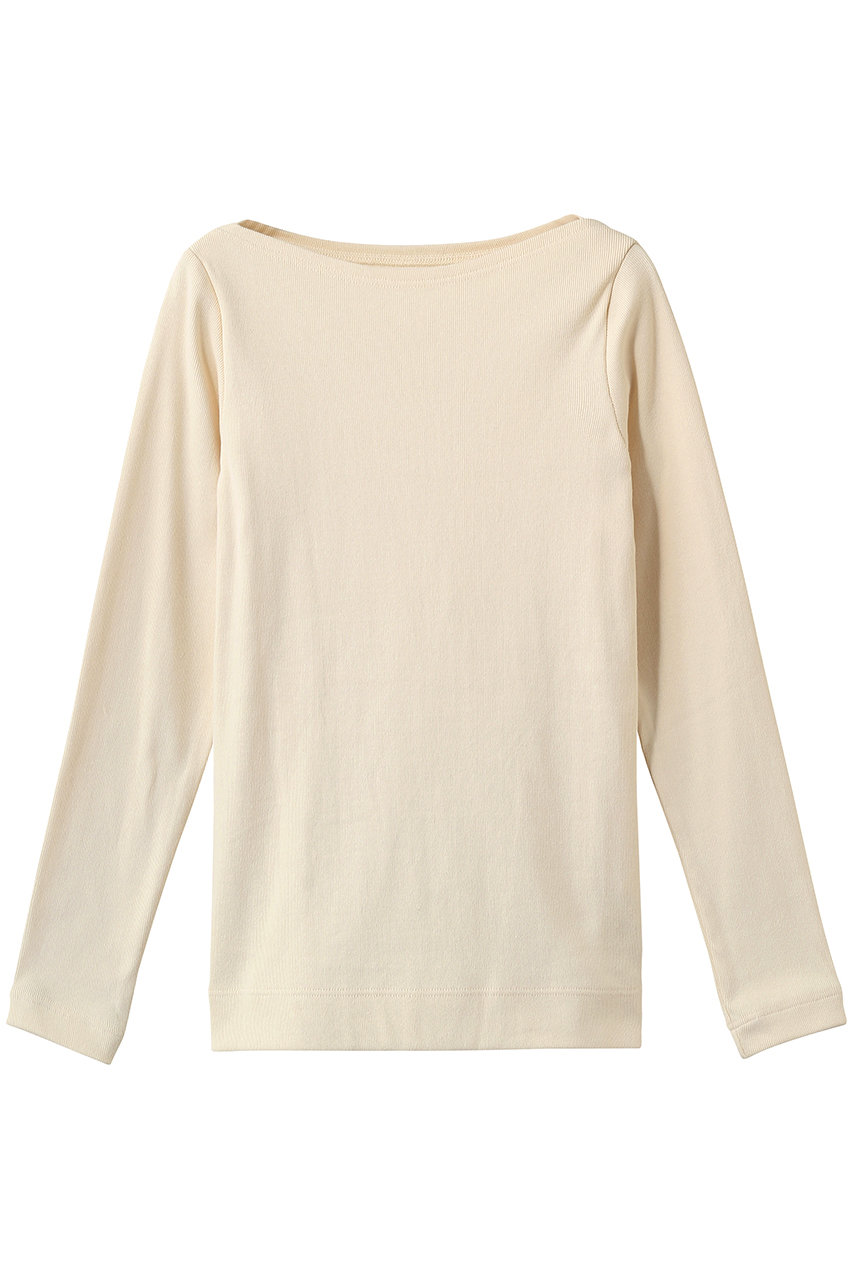 ミディウミソリッド/MIDIUMISOLIDのrib P/O プルオーバー(kinari/1-112218)