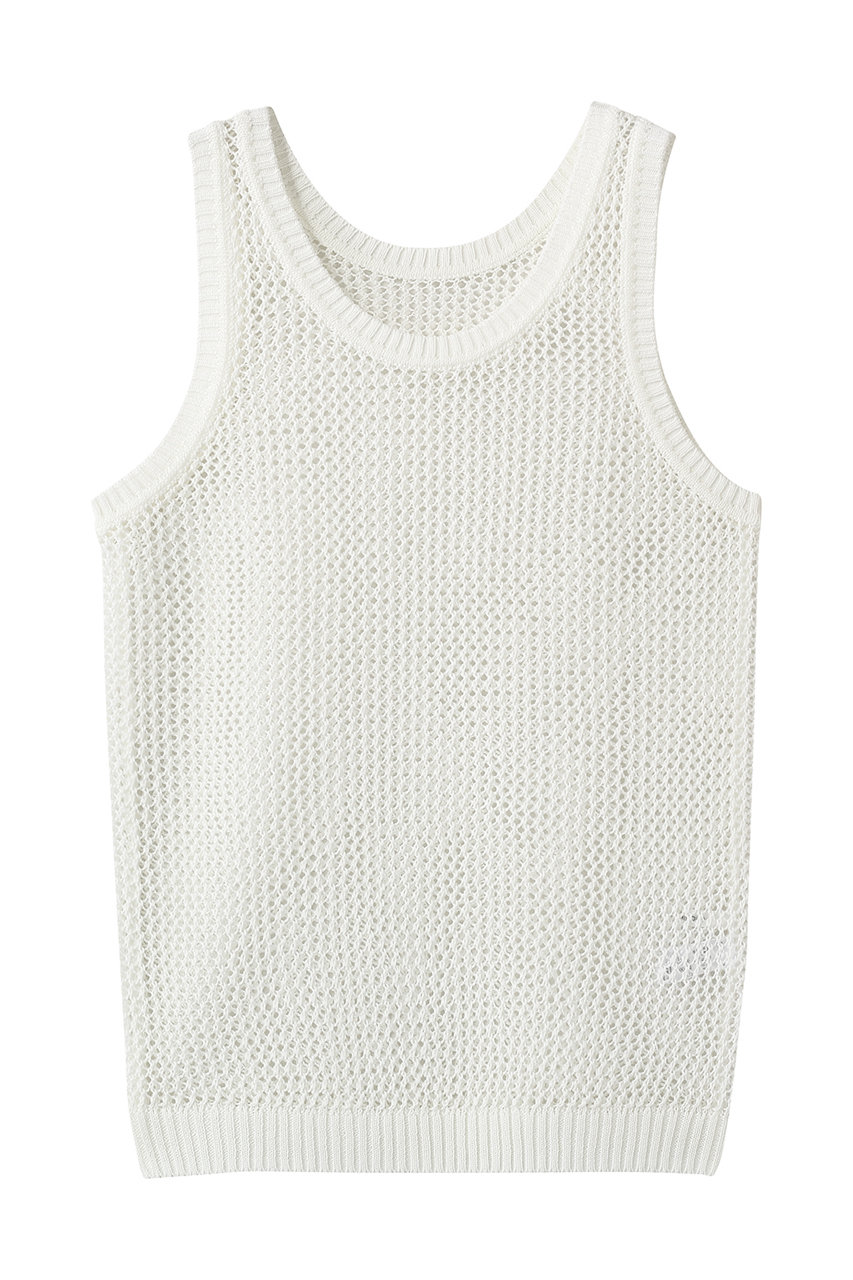 ミディウミソリッド/MIDIUMISOLIDのmesh tank P/O プルオーバー(off white/1-122159)