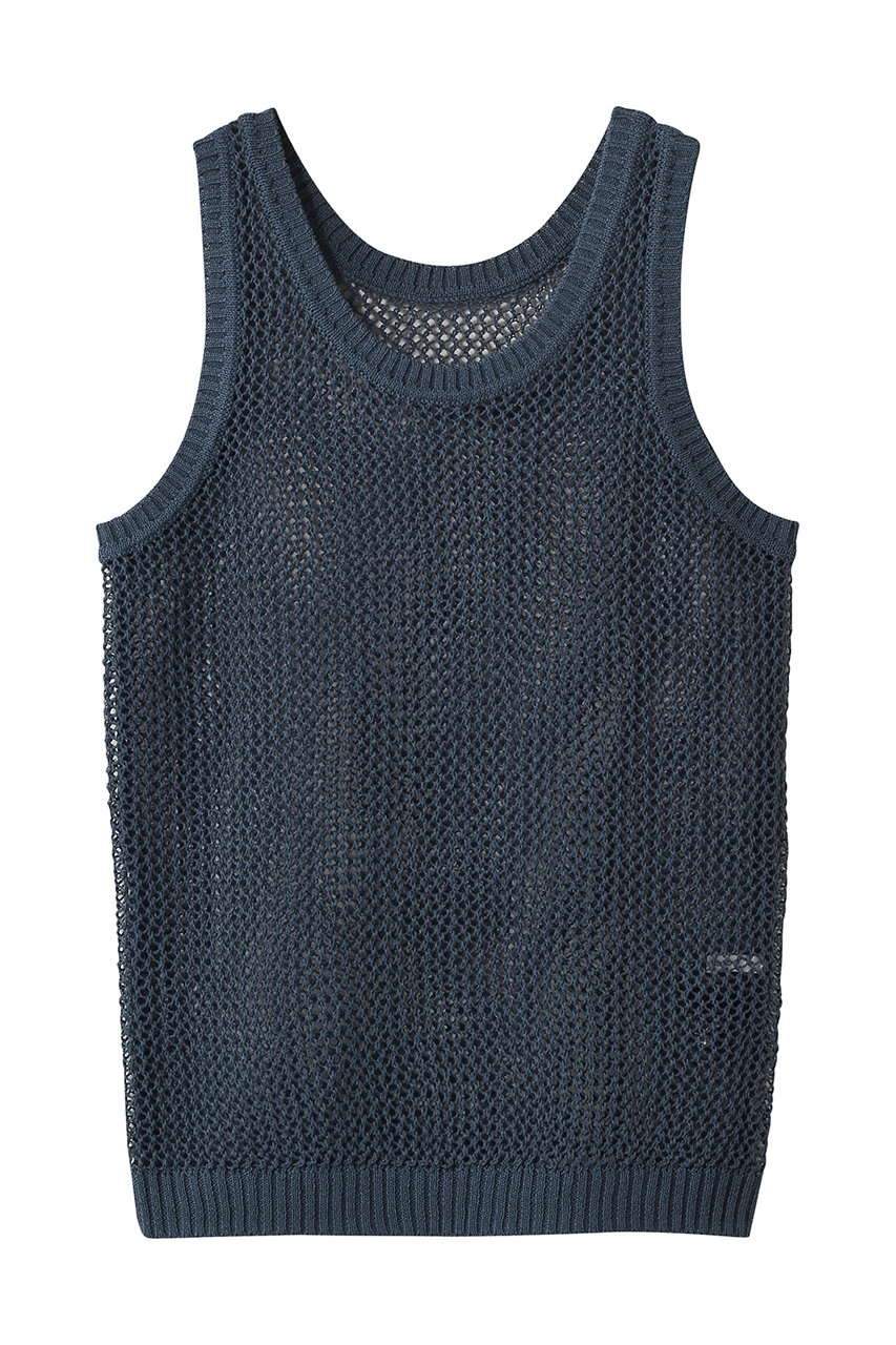ミディウミソリッド/MIDIUMISOLIDのmesh tank P/O プルオーバー(navy/1-122159)
