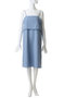 layered camisole OP ワンピース ミディウミソリッド/MIDIUMISOLID