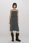 layered camisole OP ワンピース ミディウミソリッド/MIDIUMISOLID