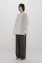 sheer skipper poncho shirt シャツ ミディウミソリッド/MIDIUMISOLID
