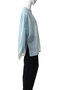sheer skipper poncho shirt シャツ ミディウミソリッド/MIDIUMISOLID