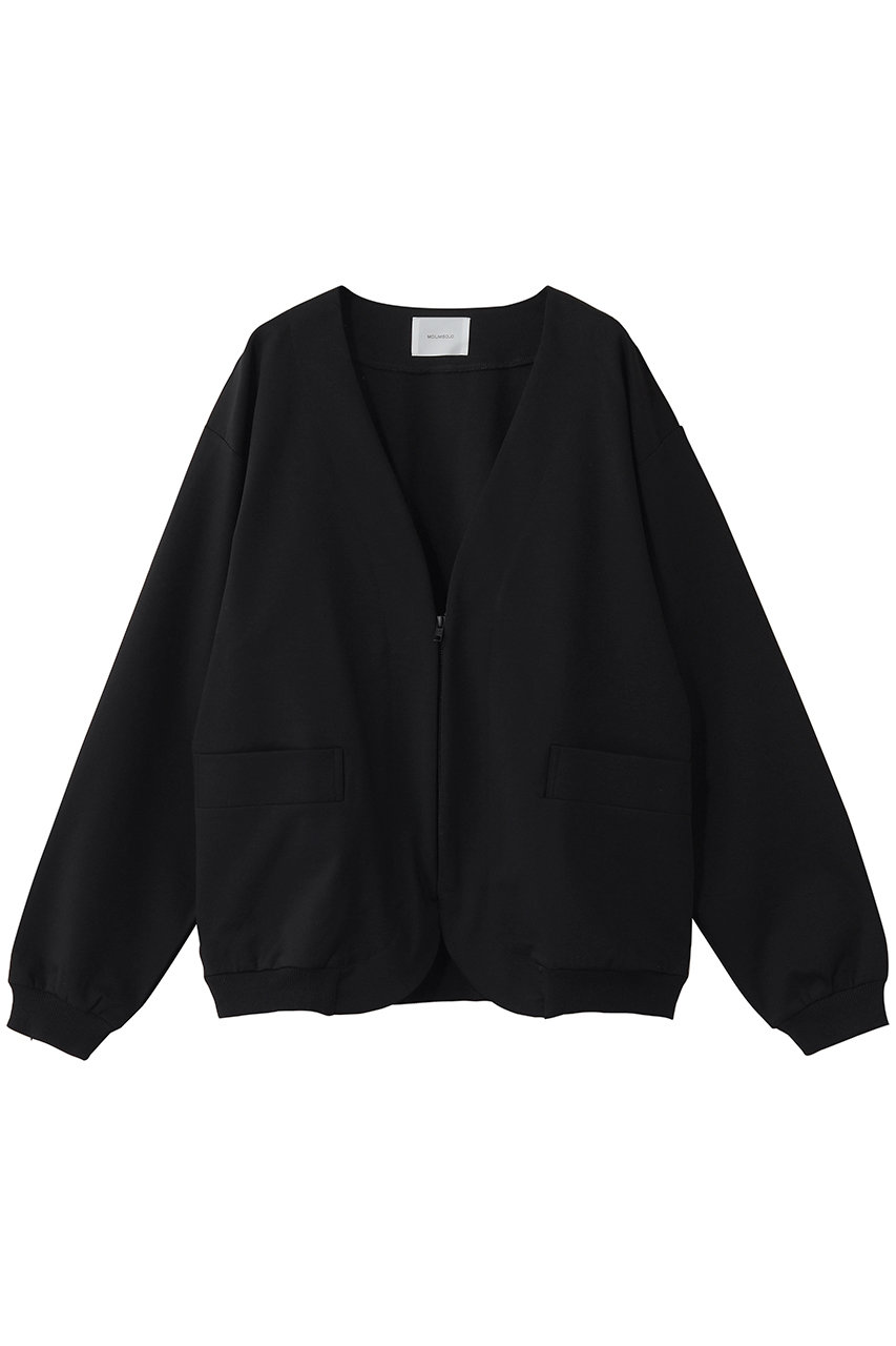 ミディウミソリッド/MIDIUMISOLIDの【MEN】compression zip C/D カーディガン(black/1-111012)