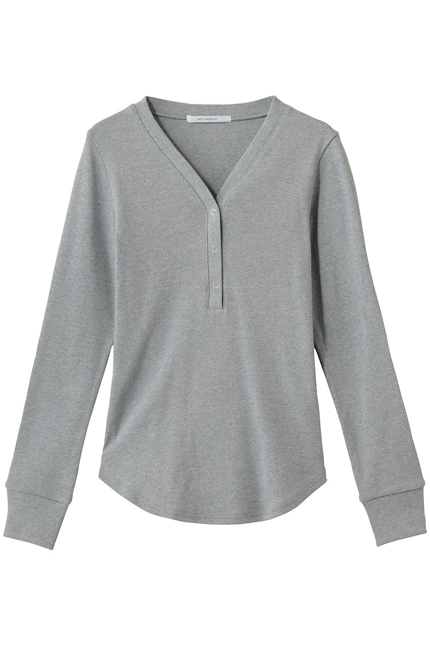 rib henley  neck P/O プルオーバー