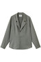 tailored shirt シャツ ミディウミソリッド/MIDIUMISOLID l.gray