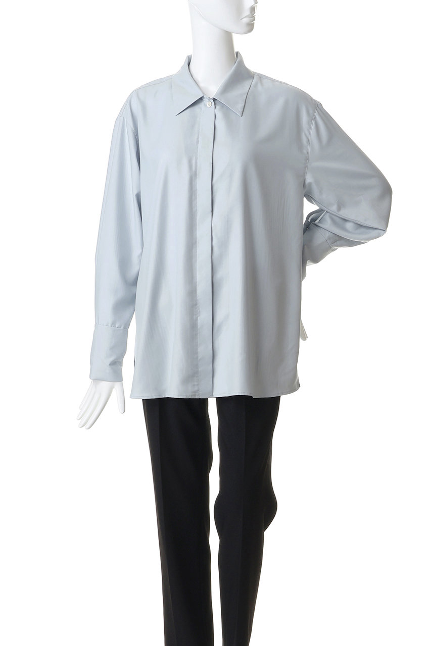 MIDIUMISOLID(ミディウミソリッド)｜relax long cuffs shirt シャツ 