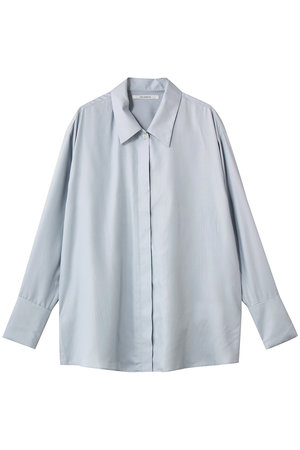 ミディウミソリッド/MIDIUMISOLIDのrelax long cuffs shirt シャツ(110400/110403)