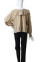 check big frill collar blouse ブラウス ミディウミソリッド/MIDIUMISOLID
