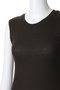 rib tank top.S タンクトップ ミディウミソリッド/MIDIUMISOLID