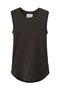 rib tank top.S タンクトップ ミディウミソリッド/MIDIUMISOLID brown