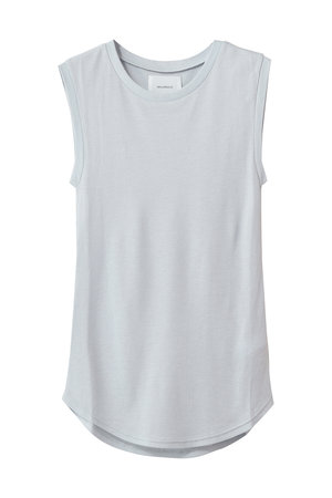 ミディウミソリッド/MIDIUMISOLIDのrib tank top.S タンクトップ(110100/110101)