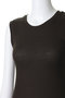 rib tank top.S タンクトップ ミディウミソリッド/MIDIUMISOLID
