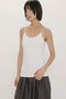 camisoles with bulit in padded bras キャミソール ミディウミソリッド/MIDIUMISOLID