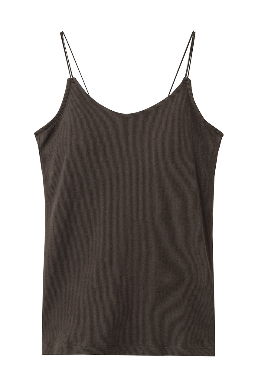 ミディウミソリッド/MIDIUMISOLIDのcamisoles with bulit in padded bras キャミソール(brown/1-11205661)