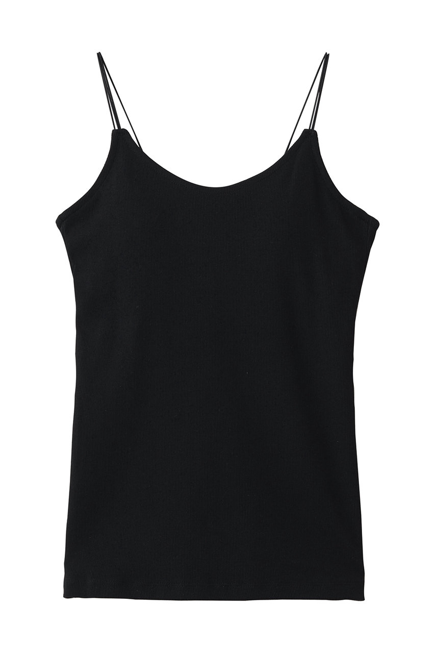 ミディウミソリッド/MIDIUMISOLIDのcamisoles with bulit in padded bras キャミソール(black/1-11205661)