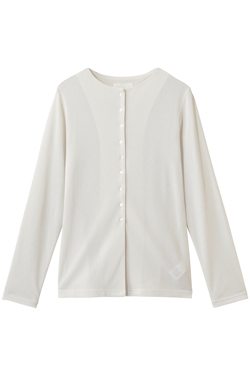 ミディウミソリッド/MIDIUMISOLIDのc/neck long CD カーディガン(kinari/1-112216)