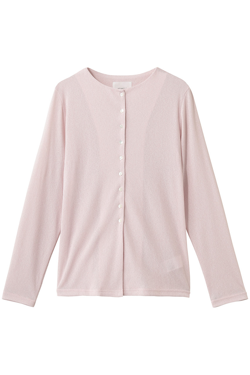 c/neck long CD カーディガン