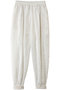 lace balloon easy PT パンツ ミディウミソリッド/MIDIUMISOLID off white