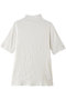 see-through h/neck half slv inner インナー ミディウミソリッド/MIDIUMISOLID off white