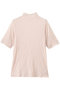 see-through h/neck half slv inner インナー ミディウミソリッド/MIDIUMISOLID pink