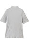 see-through h/neck half slv inner インナー ミディウミソリッド/MIDIUMISOLID l.gray