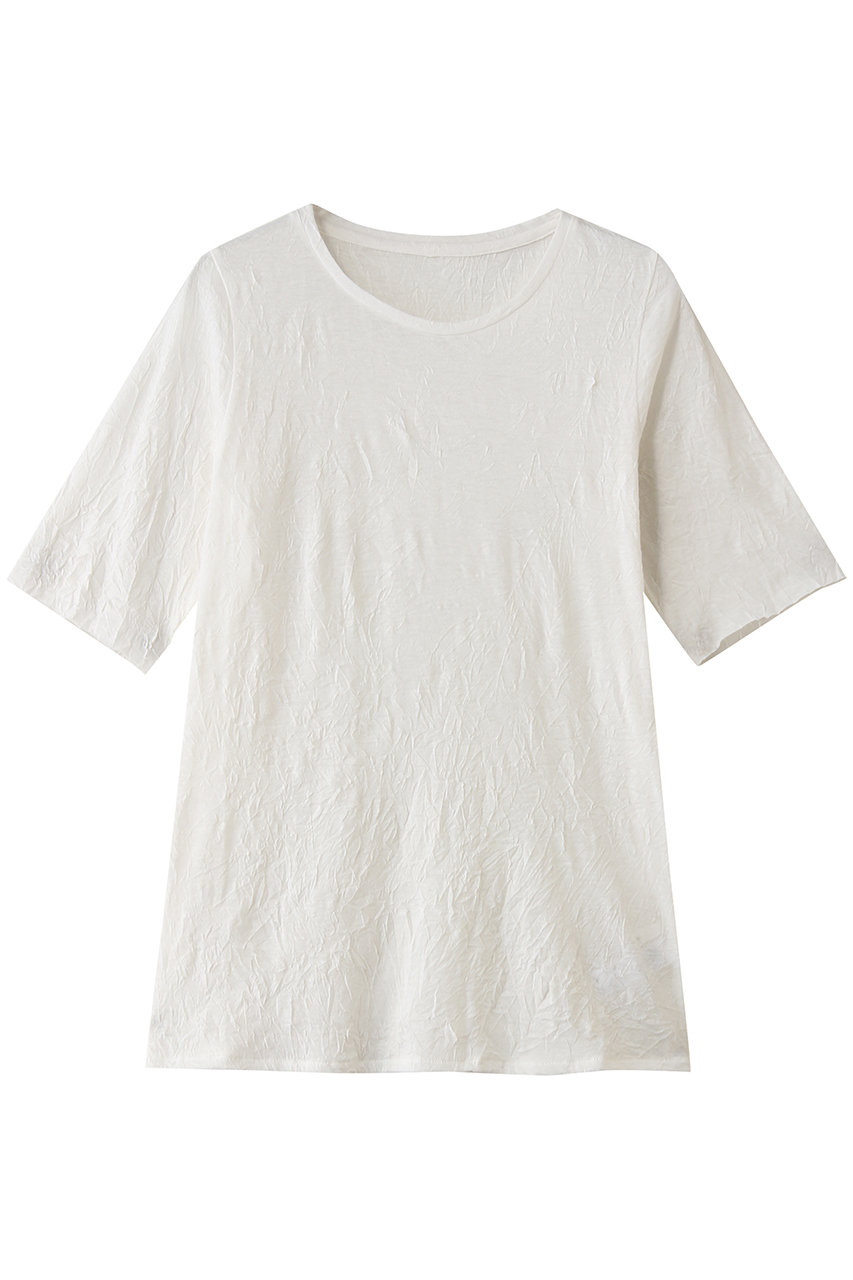 ミディウミソリッド/MIDIUMISOLIDのsee-through crew neck half slv inner インナー(off white/1-112221)