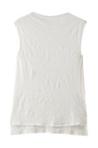 see-through h/neck sleeveless inner インナー