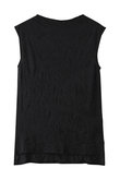 see-through h/neck sleeveless inner インナー