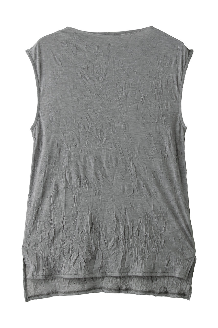 ミディウミソリッド/MIDIUMISOLIDのsee-through h/neck sleeveless inner インナー(l.gray/1-112222)